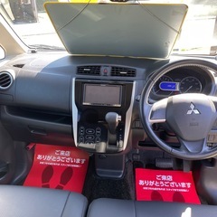 EKカスタム　ターボ　26年式　車検は受け渡し2年付き‼️ ナビＴＶ　ＥＴＣ　ドラレコ前後　シートはレザー　タイヤ新品です。の画像