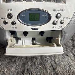ジャンク品　CDラジカセ　WINTECH CDR-B33　コンポ　の画像