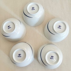 【ネット決済・配送】 未使用美品　香蘭社　湯呑み　5客セット　花柄　菖蒲　アヤメ　あやめ　箱付き の画像