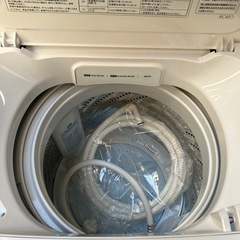 石2510-542 RORO  全自動電気洗濯機 YWM-TV70L 2024年製 7kg 動作確認済み キズ 汚れありの画像