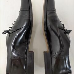 BALLY バリー メンズ 革靴 ビジネスシューズ 内羽根 ストレートチップ ブラック フォーマル 高級 ブランド　251023-2Tの画像