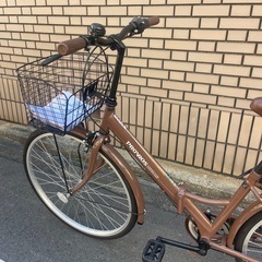 【新車に近い】折り畳み26インチの変速6段付きタイプの画像