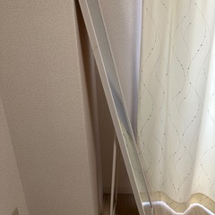 【ニトリ】全身鏡 フレーム白の画像