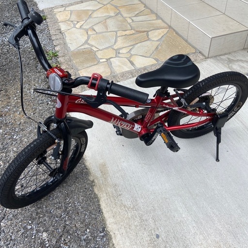 子ども自転車dバイク　１６インチ　ワンタッチペダル取り外し