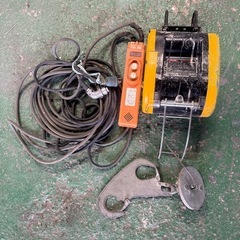 【電動ウインチ 】RYOBI リョービ ウィンチ WI-61CDX. 100V 小型ウインチの画像