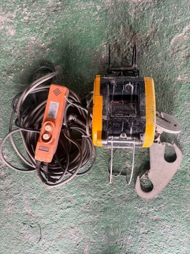 【電動ウインチ 】RYOBI リョービ ウィンチ WI-61CDX. 100V 小型ウインチ