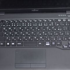 中古軽量ノートパソコン 富士通 U9310/D Windows11+office 高性能core i5-10310U/メモリ8GB/爆速SSD128GB/13.3インチ/WEBカメラ/無線内蔵の画像