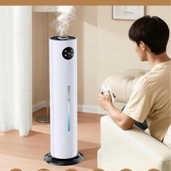 【新品】加湿器 8L 大容量 超音波式 3段階加湿量調節 空気清浄機能付き 乾燥対策の画像