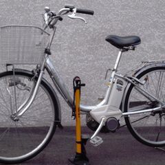 YAMAHA PAS 電動アシスト自転車（バッテリー要交換）・26インチ　内装３段変速付き！！の画像