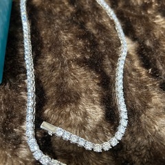 empire hollywood テニスチェーンネックレス　50cm 5mmの画像