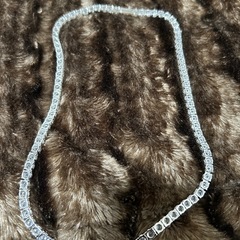 empire hollywood テニスチェーンネックレス　50cm 5mmの画像