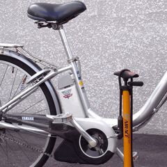 YAMAHA PAS 電動アシスト自転車（バッテリー要交換）・26インチ　内装３段変速付き！！の画像