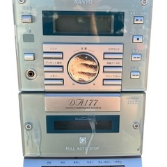 サンヨー　マイクロコンポ　スピーカーの画像