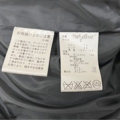 M【中古品】PROPOTION BODY DRESSING ダウンコート ブラック レディース ロングコート 軽量 サイズ2 防寒着の画像