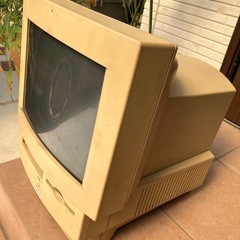 Macintosh ブラウン管モニター　ジャンクの画像