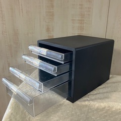 J537⭐️アイリスオーヤマ　4段　書類ケース　レターケース　の画像