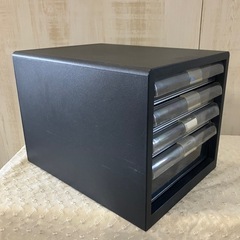 J537⭐️アイリスオーヤマ　4段　書類ケース　レターケース　の画像