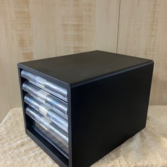 J537⭐️アイリスオーヤマ　4段　書類ケース　レターケース　の画像