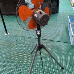 【オレンジの羽を持つ】扇風機（大）の画像