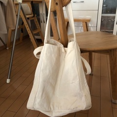 無印良品　2way キャンパス　トートバッグの画像