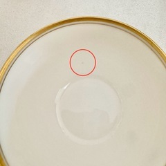 【ネット決済・配送】 香蘭社　カップアンドソーサー　KCC C&S 白　無地　金縁　レア　希少の画像