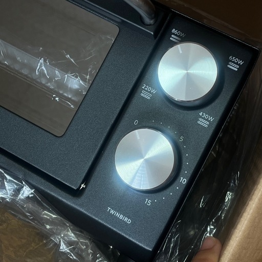新品・未使用【TWINBIRDブランド】オーブントースター