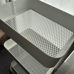 3段ワゴンラックの画像