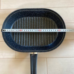 美品　フライパン　グリル　肉　魚　ヘルシー調理の画像