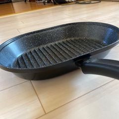 美品　フライパン　グリル　肉　魚　ヘルシー調理の画像
