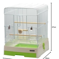 インコなど鳥さんの飼育セット（鳥かご）の画像