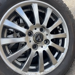 BRIDCESTONE BLIZZAK VRX2 2023年製155/65/R14 タイヤホイール4本セットの画像