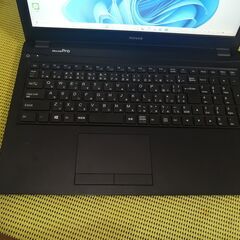マウス　ノートパソコン　Windows11Pro 25H2最新　新規インストールCorei7-8550 パワフル8コア。パワー十分.SSD480GB+メモリ16GB　フルスペック　の画像