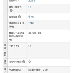 アイリスオーヤマ　洗濯機の画像