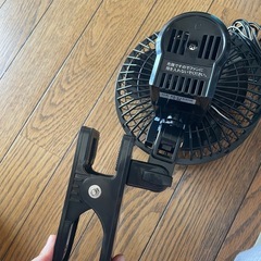 扇風機　カーファンの画像