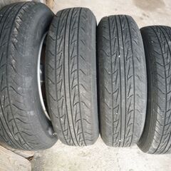 西川町発”🔴175/80r15、夏タイヤ、,パジェロミニ・テリオスキッド、キックスなどにの画像