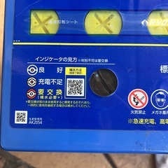 パナソニック　カオス　バッテリー　1000D23L の画像