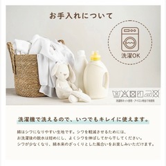 プレイウェア 綿100% お砂場着 80-100cm キャメル 調整可能の画像