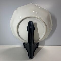 ▲九谷焼 陶秀造 飾り皿 皿立て付き 共箱  大皿の画像