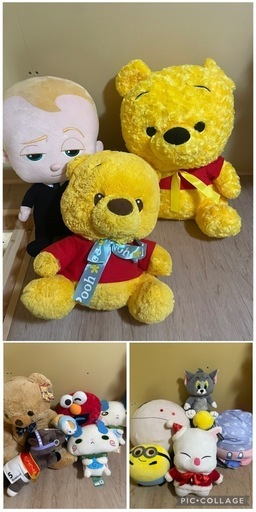 各種ぬいぐるみセット14点