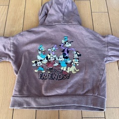 ベビーパーカー 子どもパーカー サイズ95.100の画像