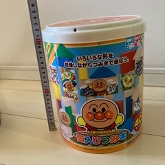 アンパンマン　筒入り積み木　➕αの画像