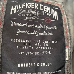 早めがオススメ！　ロングダウン 　Tommy Hilfiger  トミー・ヒルフィガー　　の画像