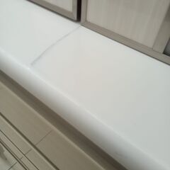 ★リユースのサカイ日立店★HJ8102 NITORI レンジボード ホワイト H205×D49×W80 クリーニング済み の画像