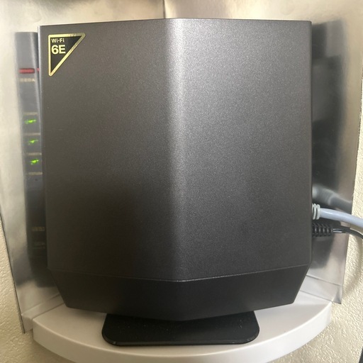 バッファローWi-Fiルーター  Wi-Fi6E WSR-5400XE6/N