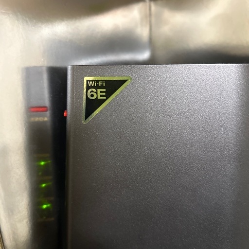 バッファローWi-Fiルーター  Wi-Fi6E WSR-5400XE6/N