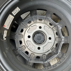 中古美品　12インチppx ホイール4本　軽自動車　軽トラの画像