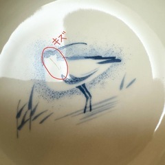 【ネット決済・配送】  たち吉　青い鳥の絵柄　お皿　5枚セット　鳥の絵変わり　デザート　スウィーツ　プレート　たちきち　タチキチ　タチ吉 Tachikichi の画像