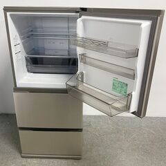 2024年製 AQUA アクア 3ドア冷蔵冷凍庫 262L 右開き AQR-26R(N) FREEZIA+ スタイリッシュデザイン 中古家家電 店頭引取歓迎 R10164の画像