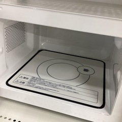 【取りに来られる方限定】TWINBIRD フラット電子レンジ　2021年製の画像