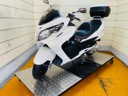 52769km ★始動動画あり★ スカイウェイブ CJ45A ビッグスクーター　兵庫県　神戸市　バイク